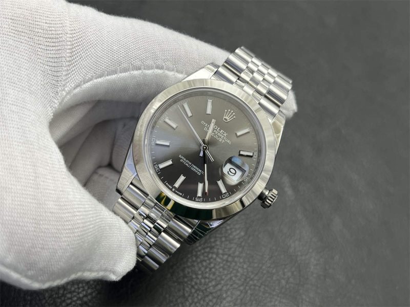 VS Factory Rolex Datejust m126300-0007 Rhodium Grey Dial 41mm Replica - Image 3