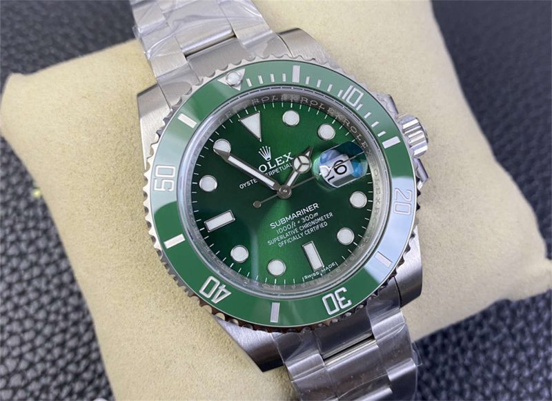 Hulk Rolex Submariner 116610LV VS Factory – Dandong 3135 Edition - Image 3