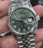 VS Factory Rolex Datejust 36 M126234-0055 Palm Dial Diamond Replica - Image 3