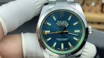 VS Factory Rolex Milgauss 116400GV Z-Blue Real Green Sapphire - Image 3