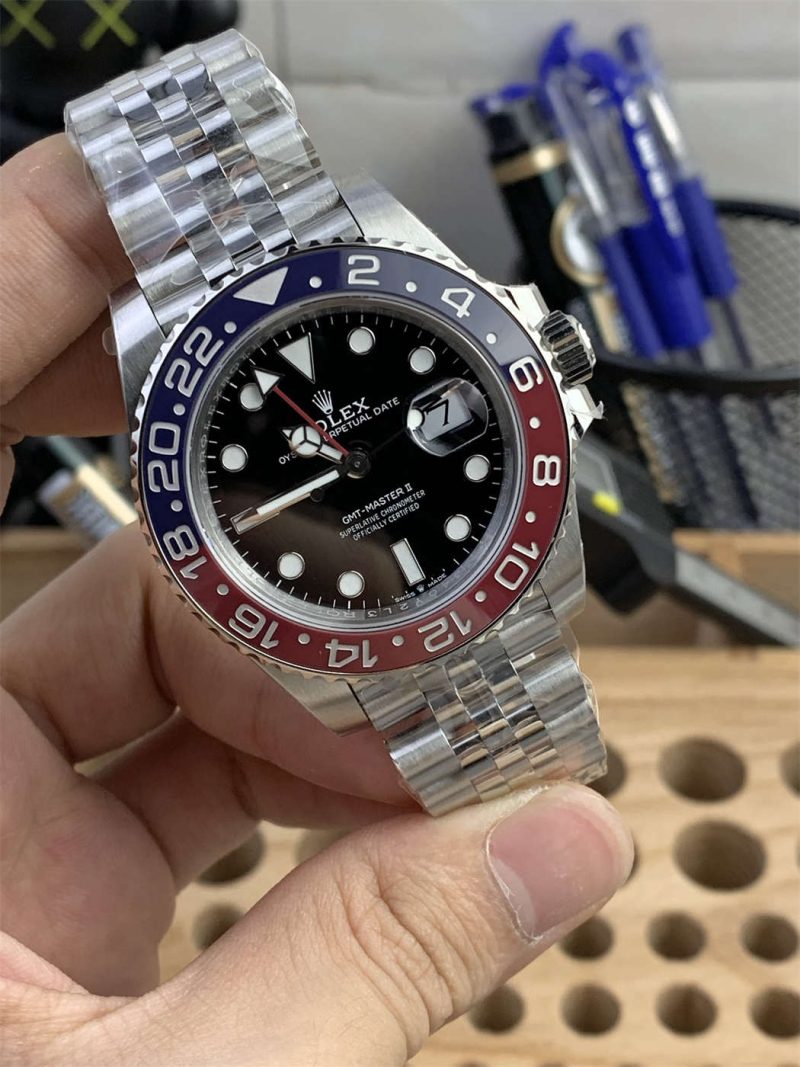 VS Factory Rolex GMT-Master II 126710BLRO Pepsi V3 1:1 Replica - Image 3
