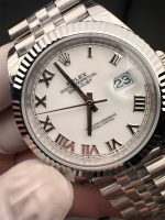 VS Factory Datejust 41 White Roman 126334 Custom Dandong 3235 - Image 3