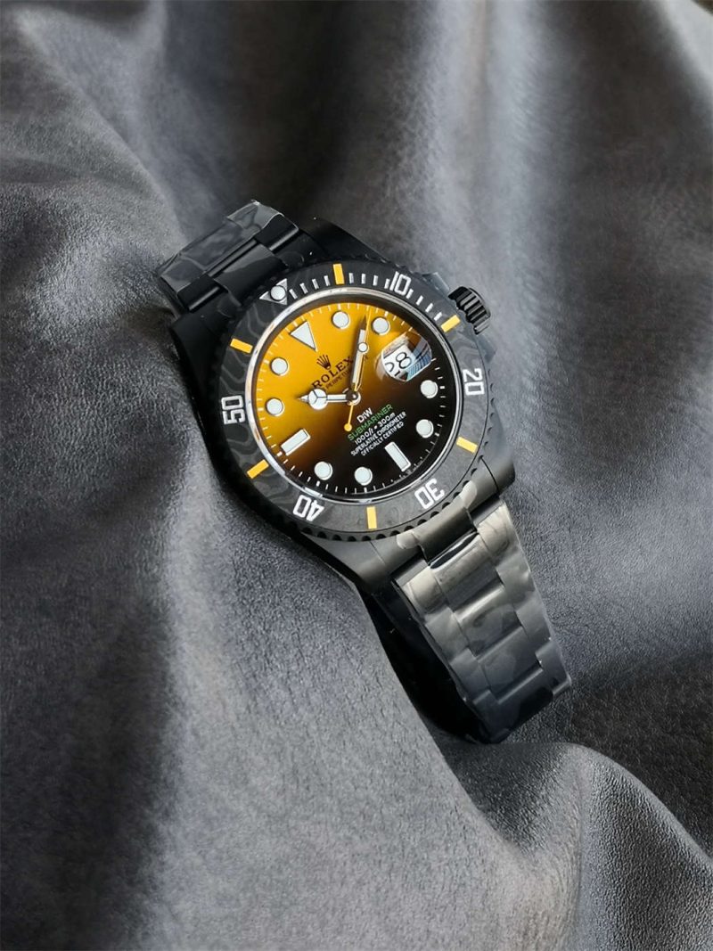 VS Factory Submariner 126610LN VSF DiW DLC Gradient Yellow (VS3135) - Image 3