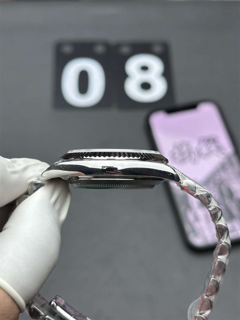 VS Factory Rolex Day-Date 40 228239 Black Motif Tungsten White Gold - Image 3