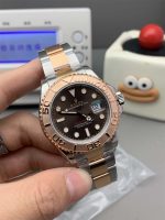 VS Factory Yacht-Master 40 126621 Chocolate Dial Two-Tone Rose Gold (VS3235) - Image 3