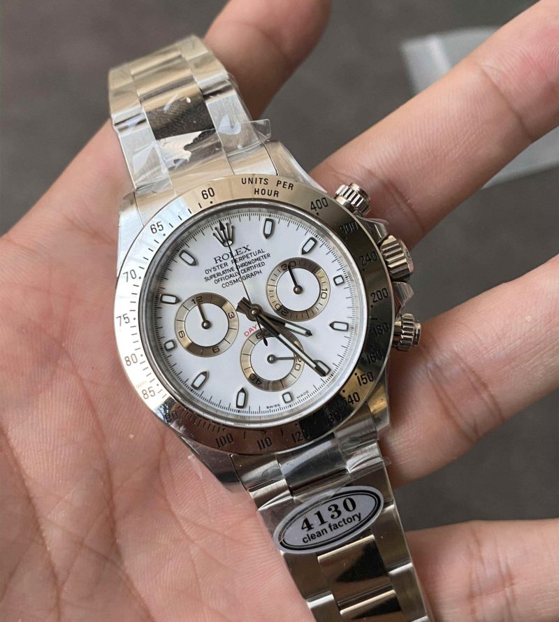 Clean Factory 116520 White Dial 40mm Daytona Replica - Image 3