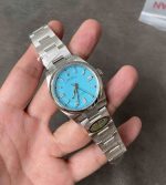 Clean Factory 124300-0006 41mm Tiffany Blue Oyster Perpetual Replica - Image 3