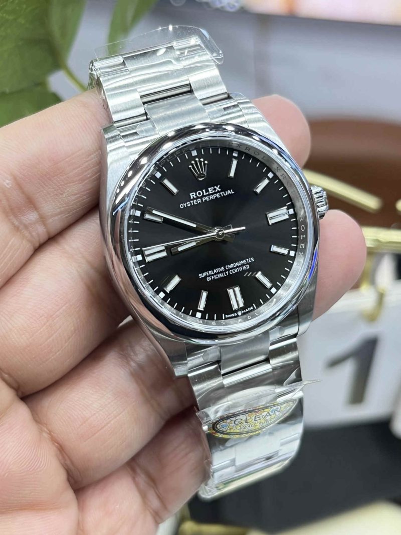 Clean Factory 126000-0014 Premium Oyster Perpetual 36 Black Dial Replica - Image 3
