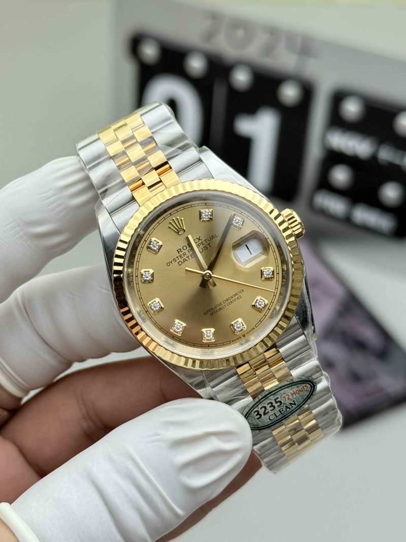 Clean Factory Datejust 36 126233 Two-Tone Replica Watch - Image 3