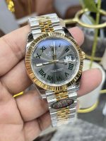 Clean Factory 126333-0019 Two-Tone Datejust 41 Wimbledon Dial Replica - Image 3