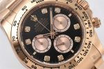 Clean Factory Rolex Daytona 126505 Diamond Dial Replica - Rose Gold (4131 Movement) - Image 4