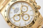 Clean Factory Rolex Daytona 126508 Replica - Yellow Gold White Dial (4131) - Image 4
