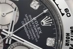 Clean Factory Rolex Daytona 126509 Replica - White Gold Black Diamond Dial (4131) - Image 4