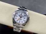 Clean Factory Rolex Explorer II 226570 Homage – 42mm Polar White 1:1 Replica Ref. 226570 - Image 4
