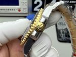 Clean Factory Rolex Submariner 116613LN Two-Tone Black Dial Replica - Image 4