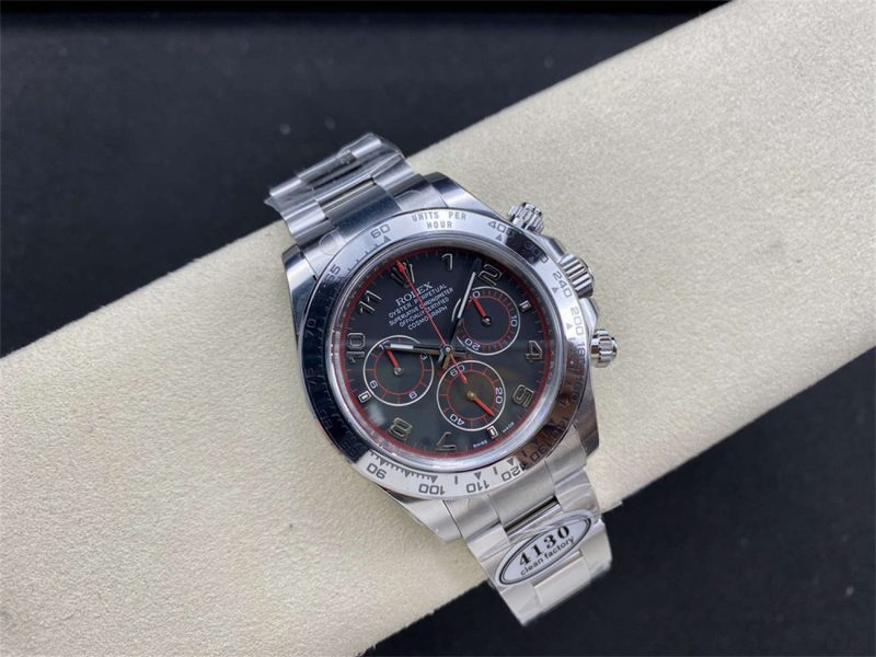 Rolex Daytona Black Dial 116509 – Clean Factory 1:1 Replica Rolex Daytona 116509 - Image 4