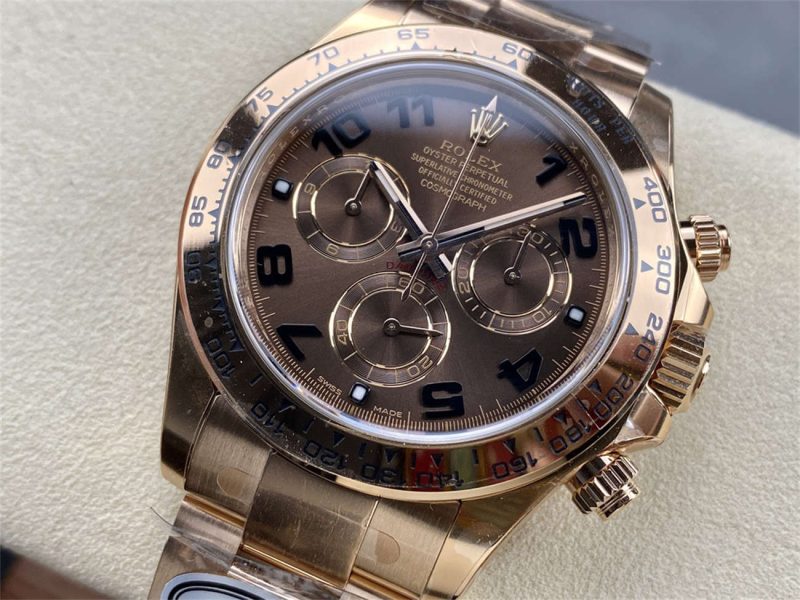 Rolex Daytona Everose Gold 116505 – Clean Factory 4130 Super Clone Rolex Daytona 116505 - Image 4