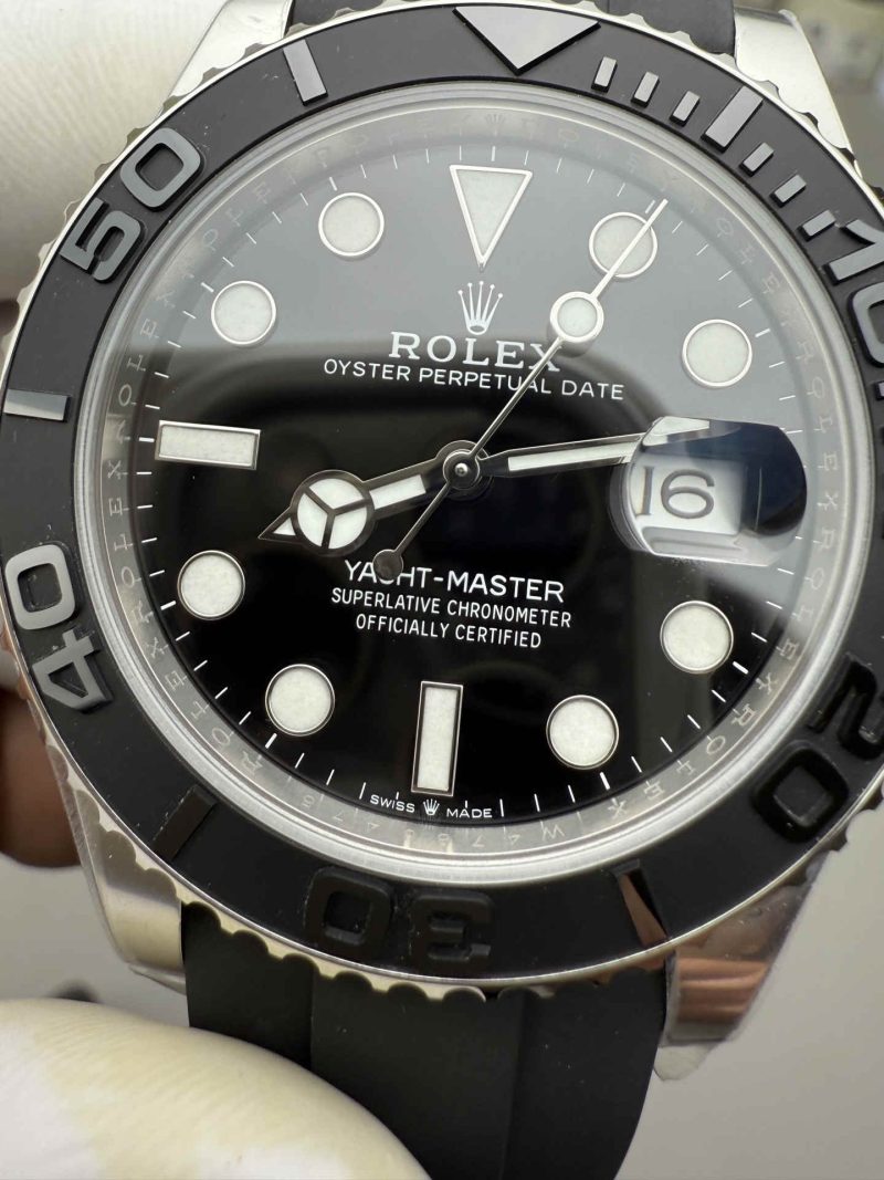 Yacht-Master 42 226659 White Gold Replica – Clean Factory Premium - Image 4