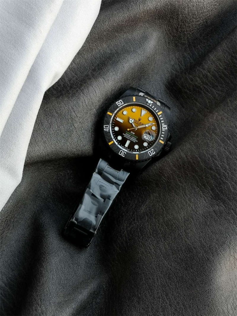 VS Factory Submariner 126610LN VSF DiW DLC Gradient Yellow (VS3135) - Image 4