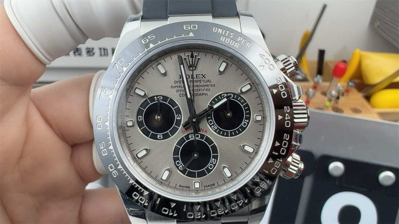 VSF Rolex Daytona Gray Dial Replica 116519LN Clone 4130 116519ln - Image 4