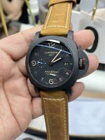 VS Factory PAM441 44mm Ceramic Panerai Luminor GMT Replica P9001 - Image 4