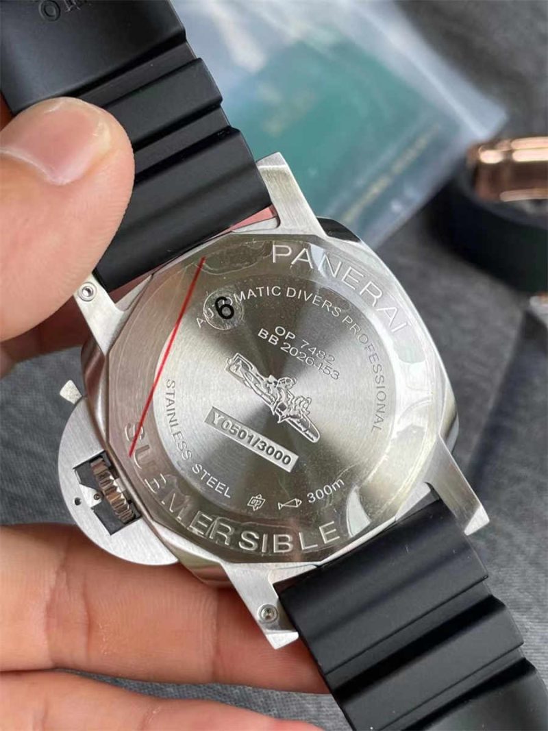 VSF Panerai PAM1229 44mm Submersible Steel 1:1 Replica - VSF P.900 Movement - Image 4