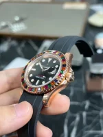 VS Factory Replica Rolex Yacht-Master 40 116695SATS Rose Gold Candy Bezel - Image 4