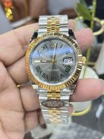 Clean Factory 126333-0019 Two-Tone Datejust 41 Wimbledon Dial Replica - Image 4