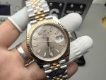 Clean Factory Datejust 126331 Rose Gold Steel 41mm Pink Dial Replica - Image 5