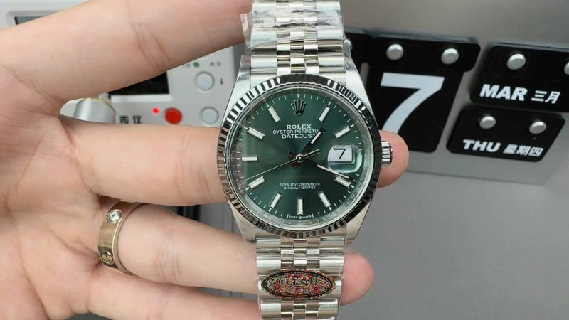 Rolex Datejust 36 126234 Green Dial – Premium 1:1 Replica - Image 5