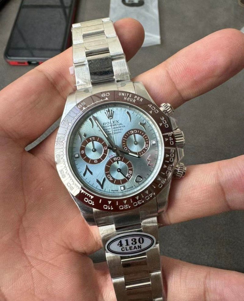 Clean Factory Daytona 116506 Middle East Dial – Ice Blue Arabic - Image 5