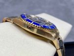 Clean Factory Rolex Submariner 126618LB – 41mm Full Gold Blue Replica - Image 5
