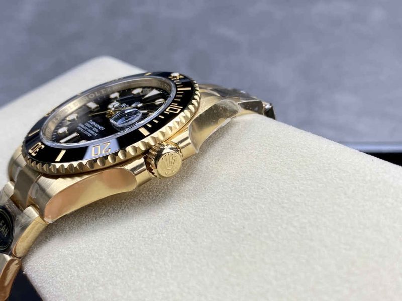 Rolex Submariner 126618LN Full Gold Black Dial 1:1 Replica - Image 5