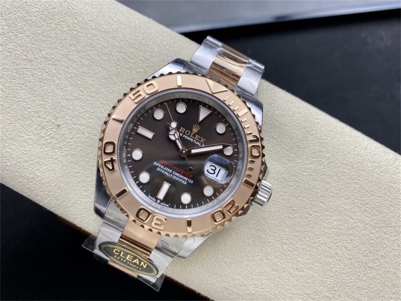 Clean Factory Rolex Yacht-Master 40 M126621-0001 Brown Dial Replica - Image 5