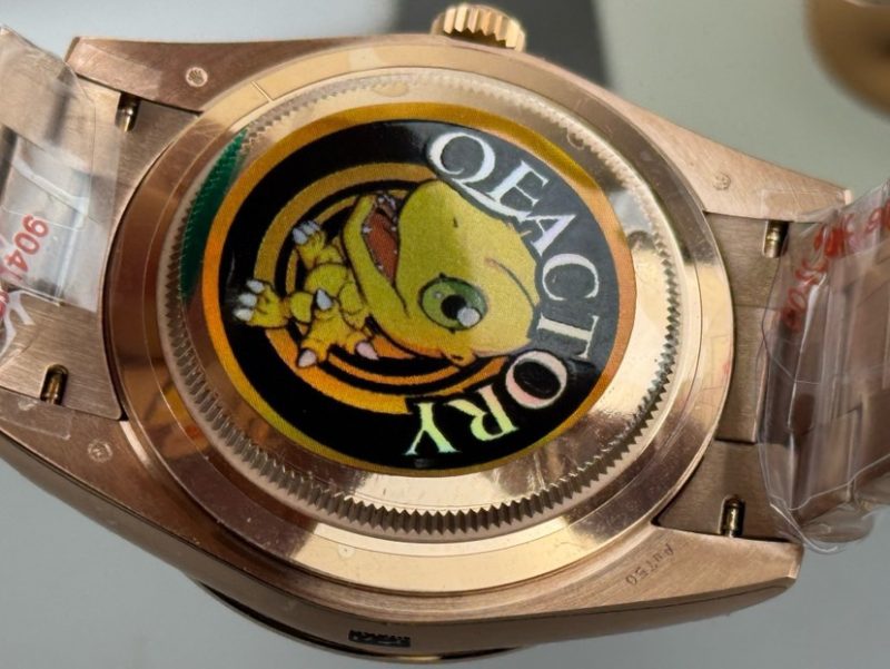 QF Factory Rolex Day-Date 40 m228235-0055 Everose Gold 40mm Replica - Image 5