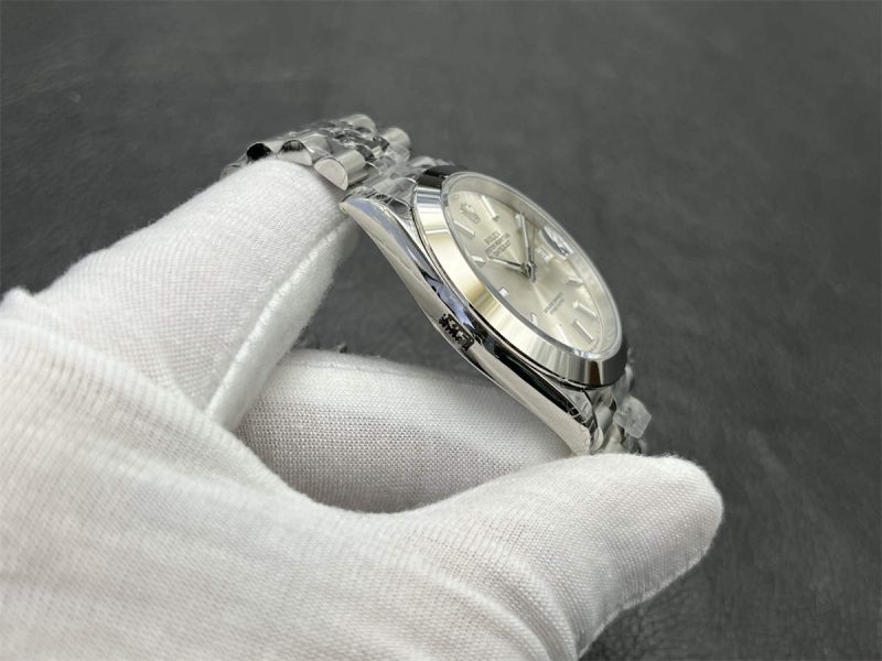 Silver Datejust 41 Replica – Premium 41mm VS Factory Jubilee Silver Dial Rolex Clone - Image 5