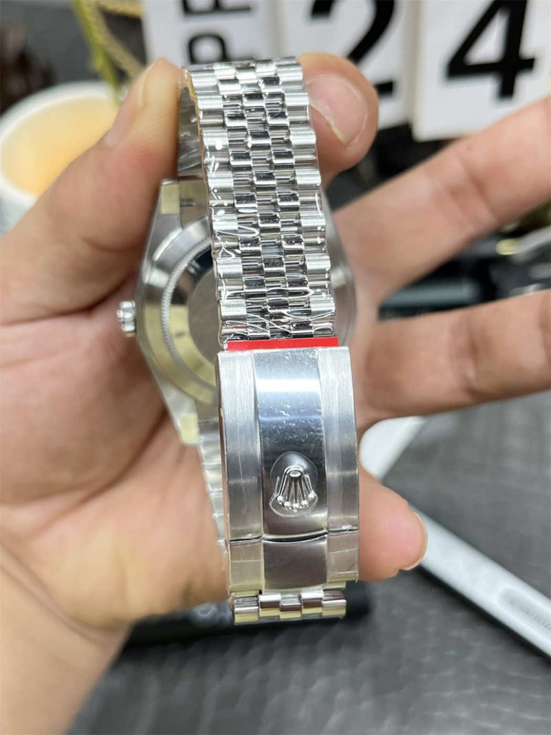 VS Factory Rolex Datejust 41 126334 Wimbledon Slate Dial VS3235 [2026] - Image 5