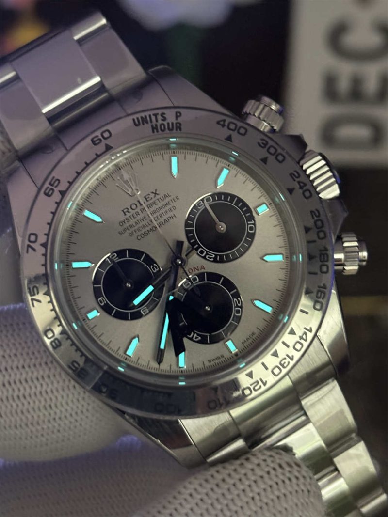 VS Factory Daytona 126509 V3 Weighted 183g (Grey Dial) – Dandong 4131 - Image 5