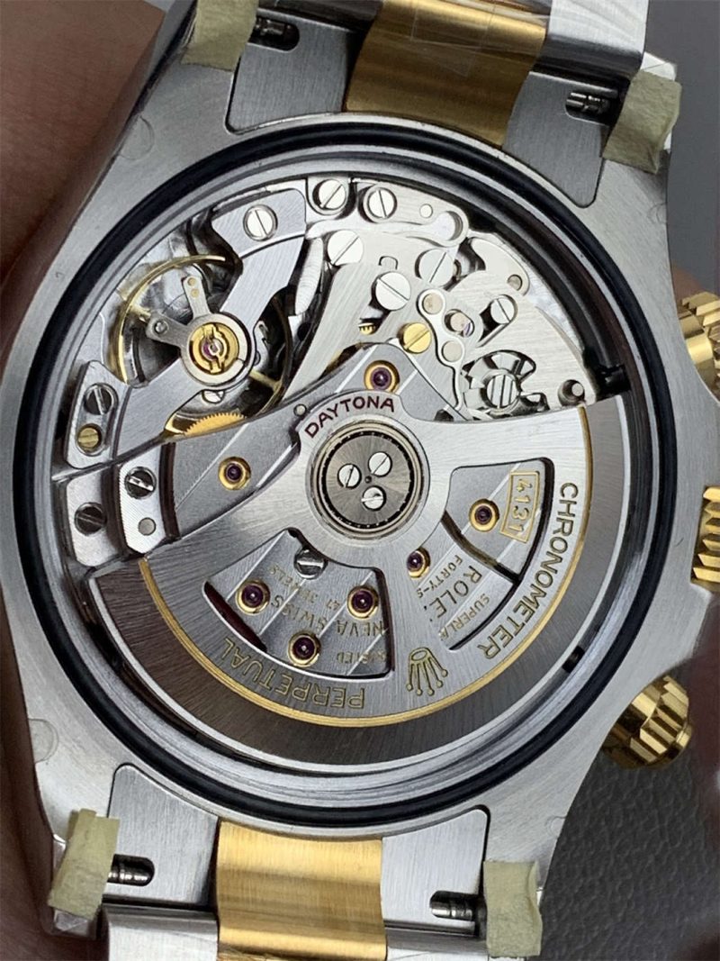 VS Factory Rolex 126503 Daytona Two Tone Black Dial Replica - Image 5