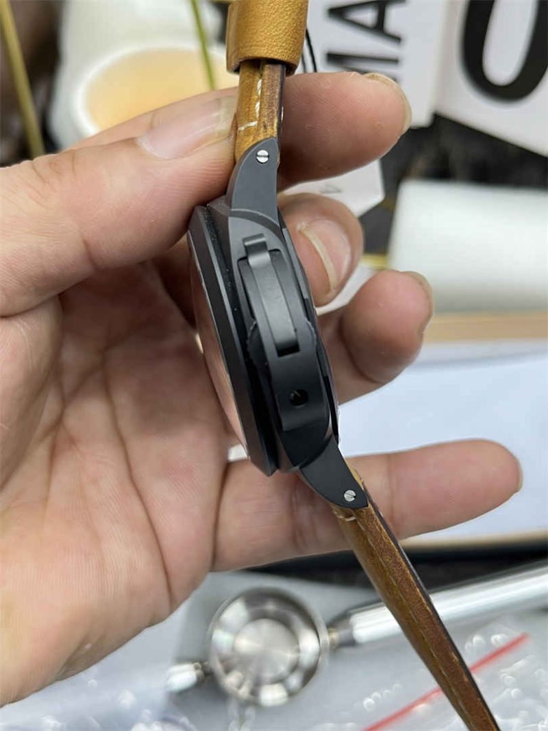 VS Factory PAM441 44mm Ceramic Panerai Luminor GMT Replica P9001 - Image 5
