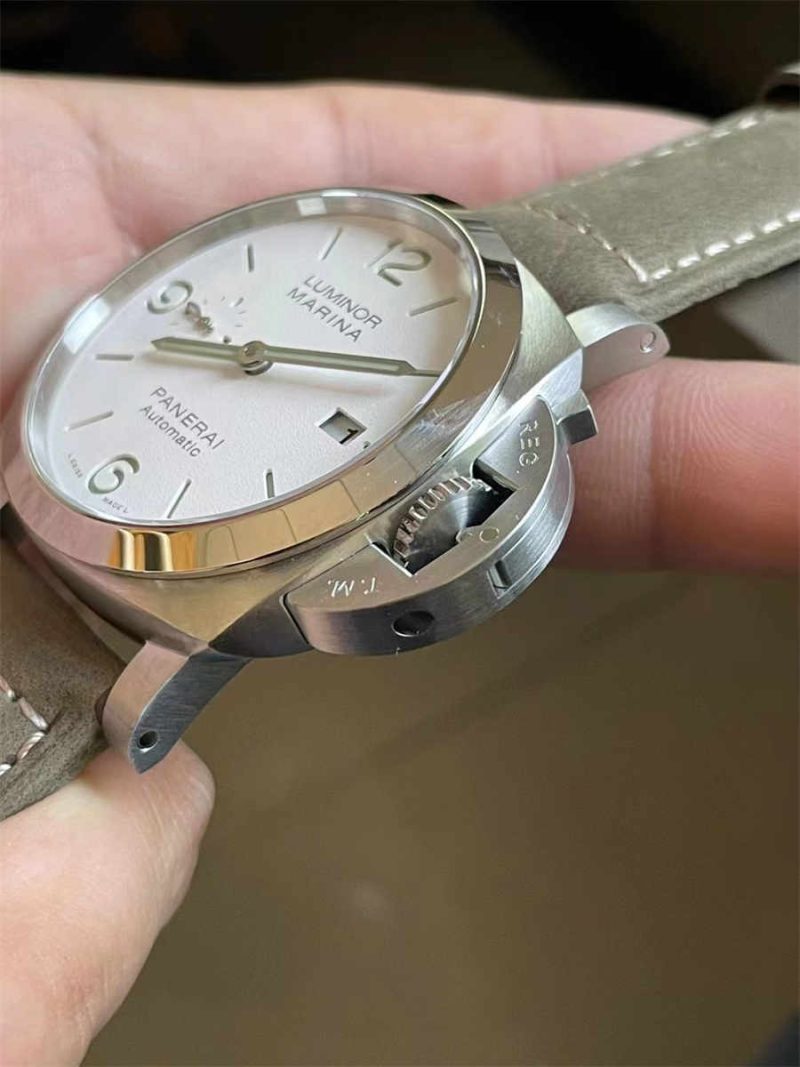 Panerai PAM1314 Luminor Marina 44mm White Dial 1:1 Replica - Image 5