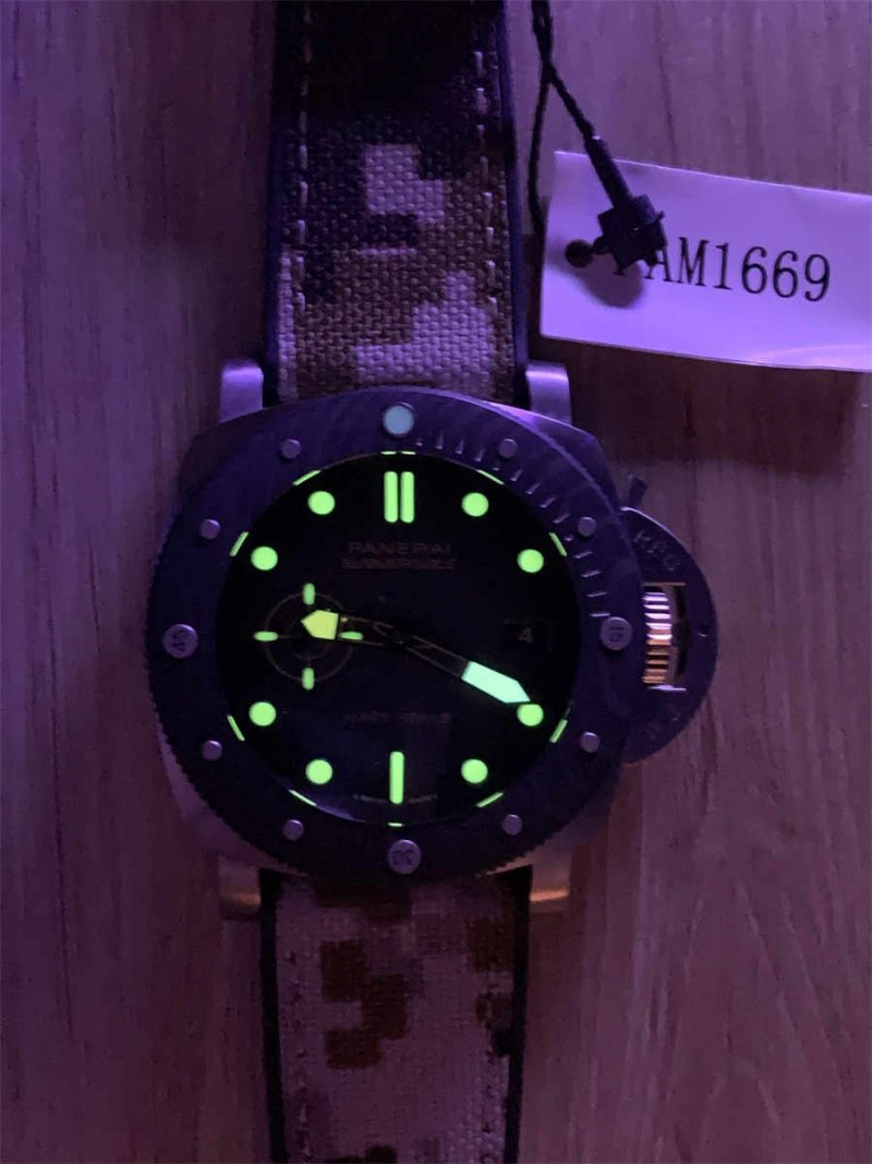 Panerai PAM1669 Submersible Navy SEALs 47mm Titanium 1:1 Replica - Image 5