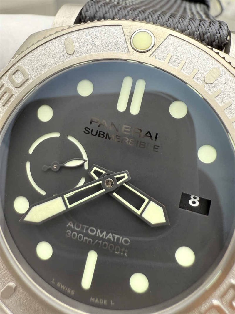 Panerai PAM984 47mm Titanium Submersible – 1:1 Replica Homage - Image 5