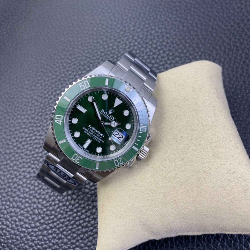 Submariner 116610LN Replica – 40mm Green Ceramic 1:1 Homage Watch - Image 5