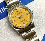 Clean Factory 134300-0007 41mm Yellow Dial Oyster Perpetual Replica - Image 6