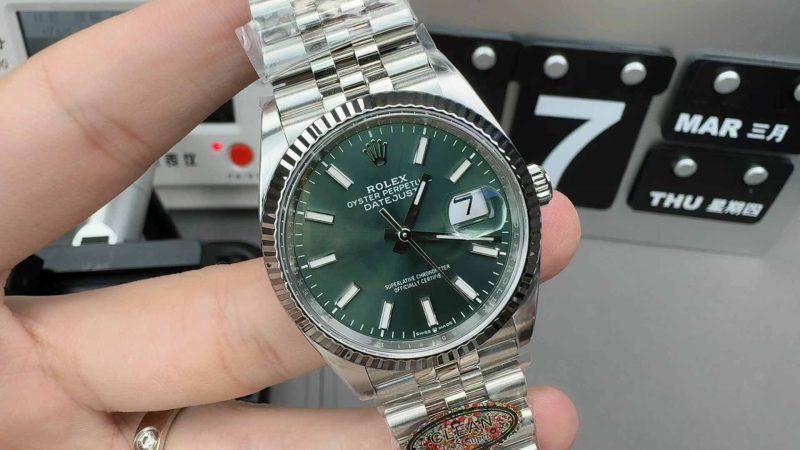 Rolex Datejust 36 126234 Green Dial – Premium 1:1 Replica - Image 6