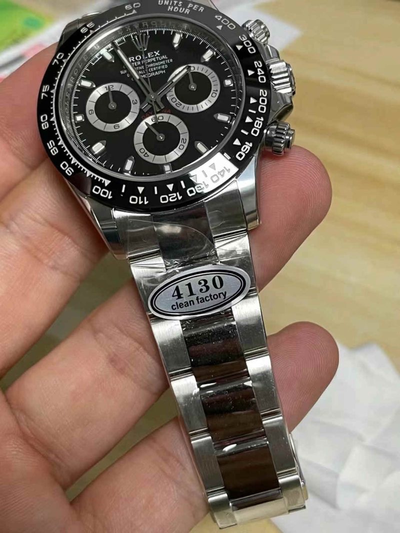 Clean Factory Daytona 116500LN Black Ceramic Replica | 4130 Movement - Image 6