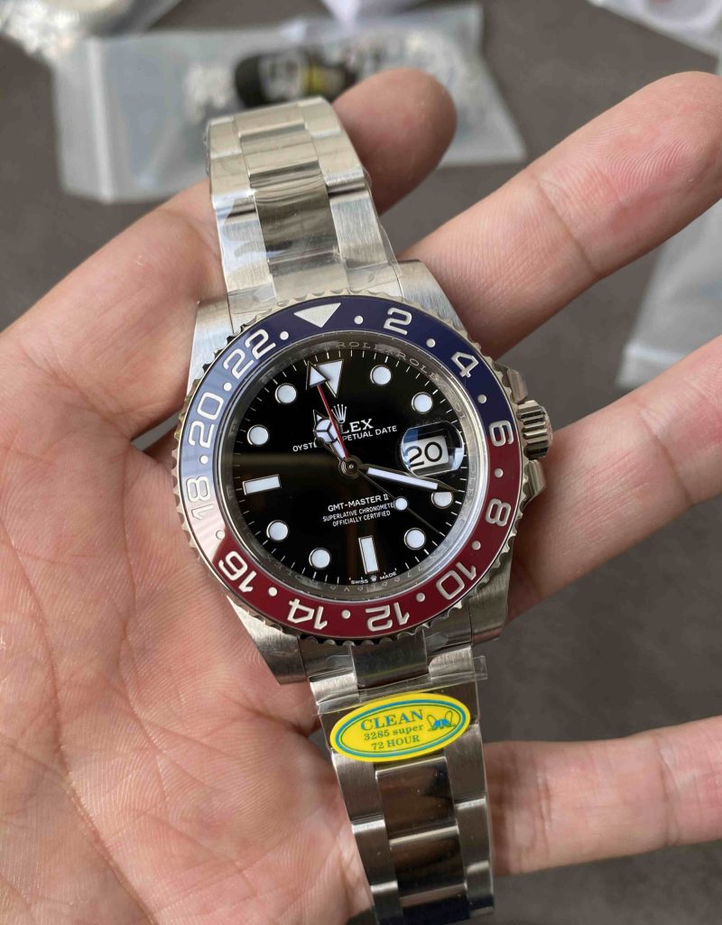 Clean Factory GMT Master II 3285 Super Clone – Dandong 3285, 70hr PR GMT-Master II 3285 - Image 6