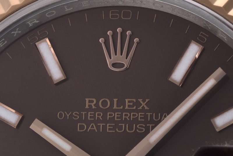 Clean Factory Rolex Datejust 41 126331 Chocolate Dial Rose Gold Super Clone 3235 - Image 6