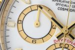 Clean Factory Rolex Daytona 126518LN Replica - White Dial Gold Oysterflex (4131) - Image 6